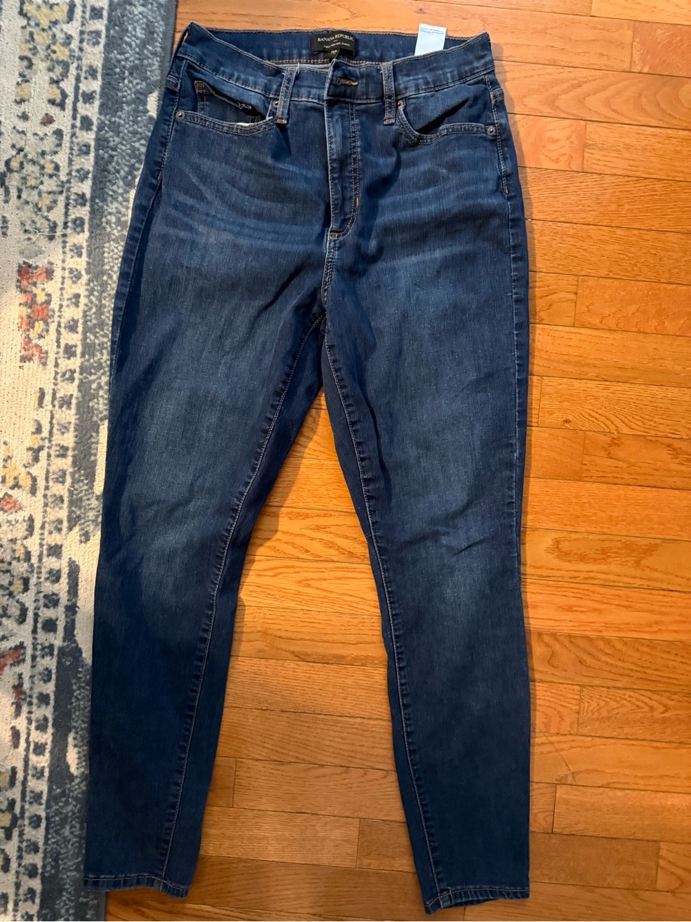 Banana Republic Women's Dark Indigo Skinny Jeans
